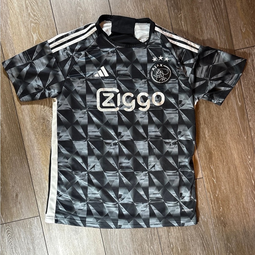 Ajax Amsterdam Adidas Ziggo Jersey with Jalisco